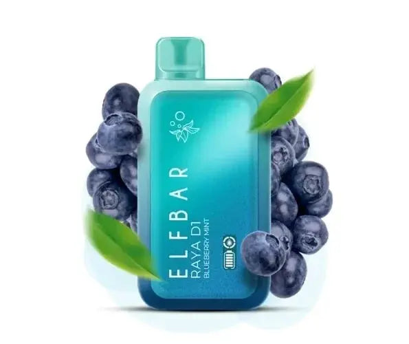 ELF BAR RAYA D1 – Blueberry Mint - Vape Shop Shimla VapeshopShimla