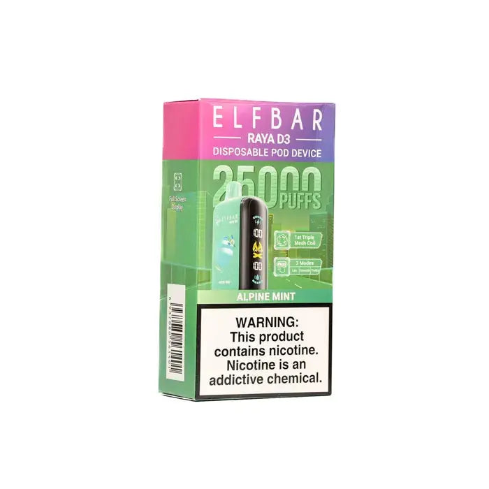 Elf Bar Raya D3 – Alpine Mint – 25000 - Vape Shop Shimla VapeshopShimla
