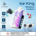 Elf Bar Ice King – Blackberry Cranberry – 30K - Vape Shop Shimla VapeshopShimla