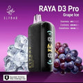 Elf bar Raya d3 pro -30k Grape ice - Vape Shop Shimla VapeshopShimla