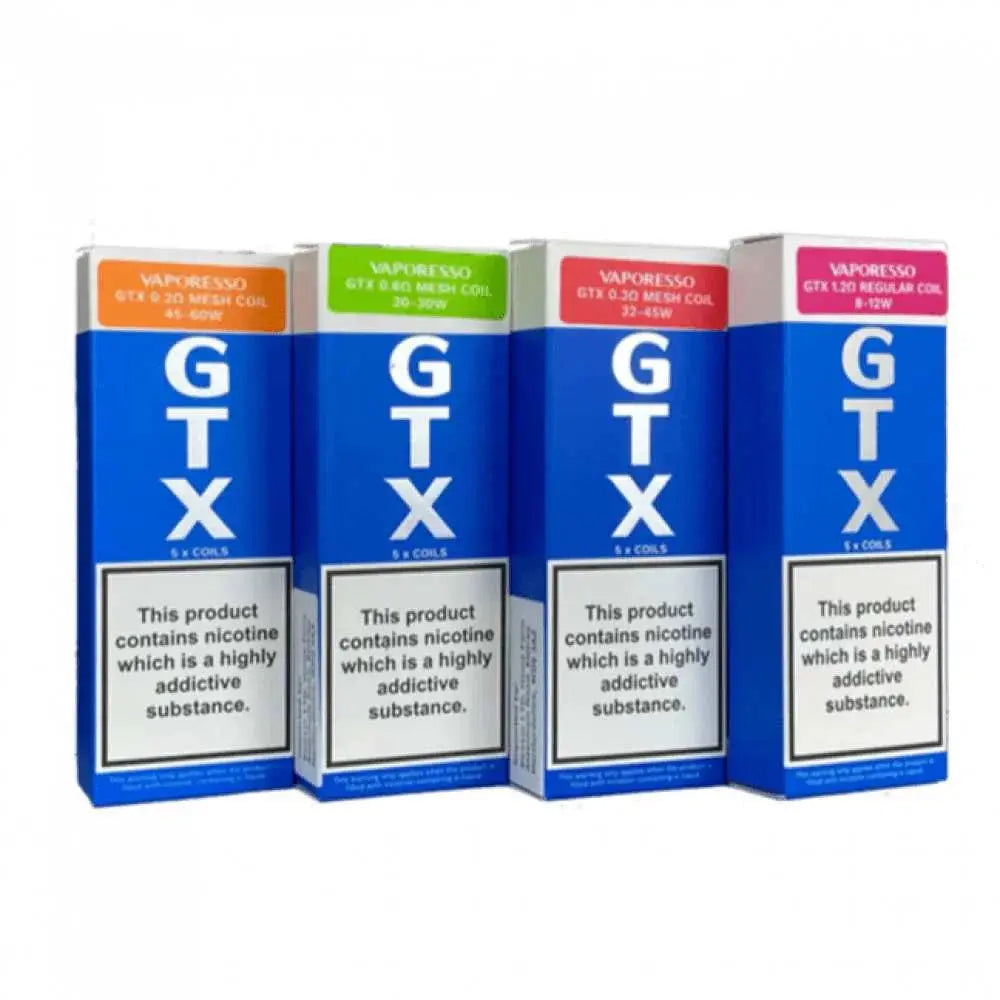 Vaporesso GTX Replacement Coil Series (5-Pack) - Vape Shop Shimla VapeshopShimla
