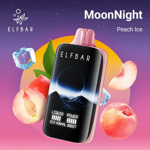 Elf Bar Moon Night 40K – Peach Ice - Vape Shop Shimla VapeshopShimla