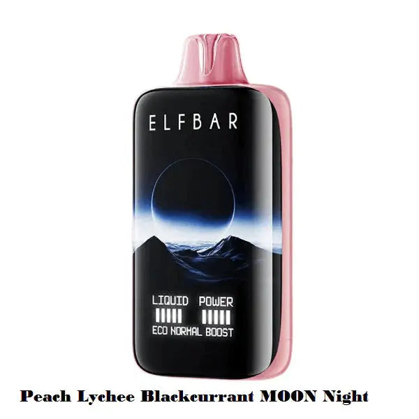 Elf Bar MoonNight 40K – Peach Lychee Blackcurrant - Vape Shop Shimla VapeshopShimla