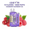 IGET FLARE B10000 – Cranberry Raspberry ice - Vape Shop Shimla VapeshopShimla
