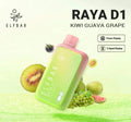 ELF BAR RAYA D1 – Kiwi Guava Grape - Vape Shop Shimla VapeshopShimla