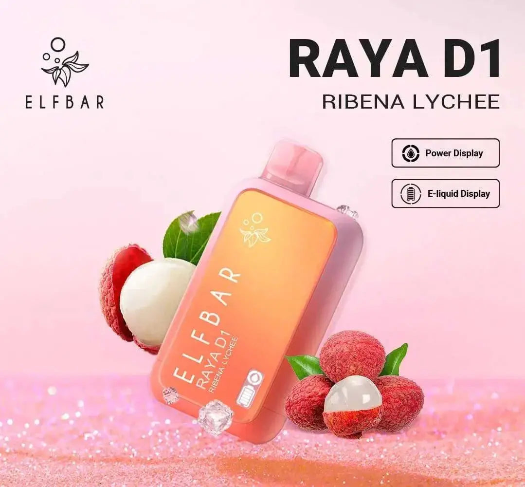 ELF BAR RAYA D1 – Ribena Lychee - Vape Shop Shimla VapeshopShimla
